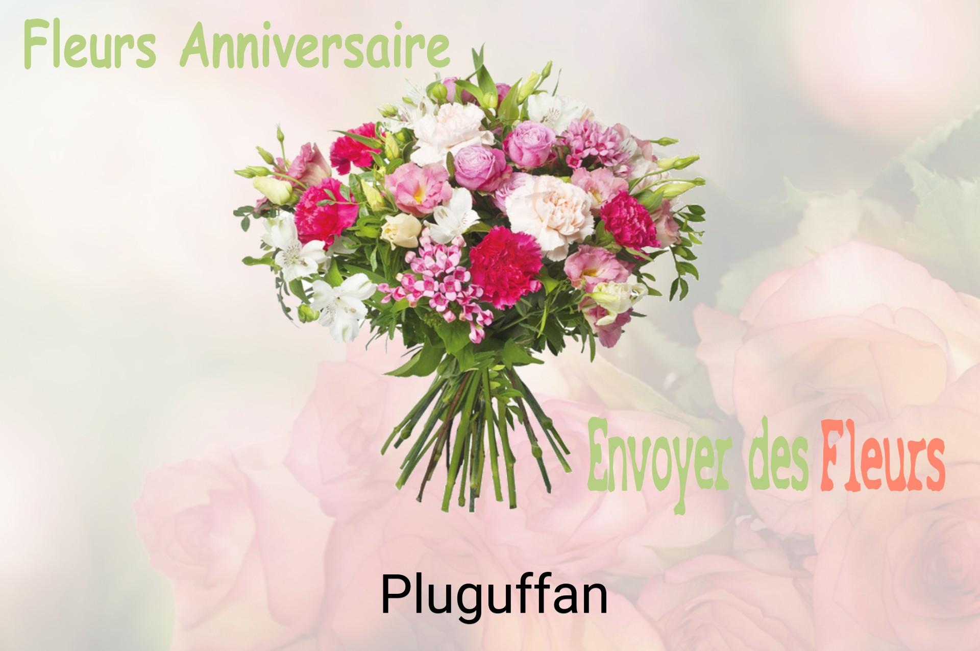 Bouquet de fleurs d’anniversaire livré à Pluguffan